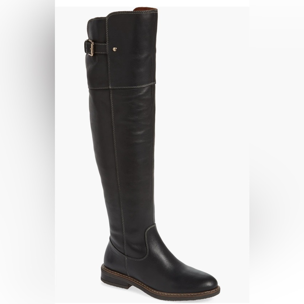 PIKOLINOS Black Over the Knee Boots